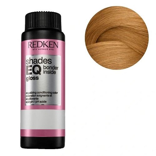 Краска-блеск без аммиака для тонирования и ухода - Redken Shades Eq Gloss Bonder Inside 07NW - Кофе с молоком
